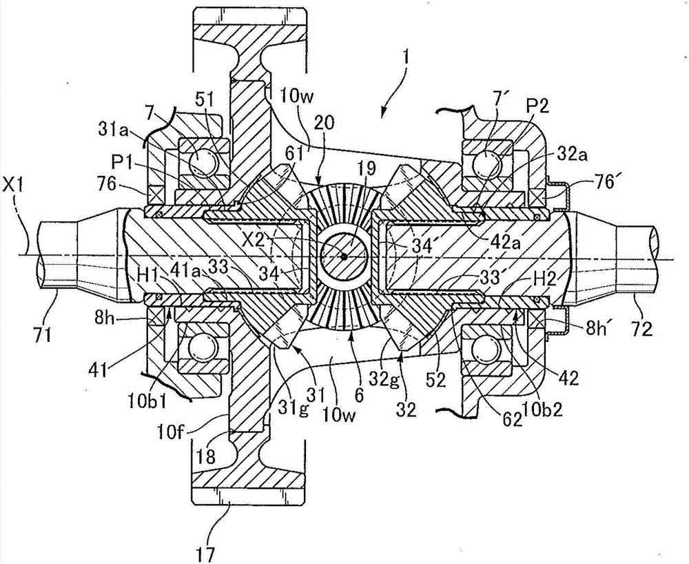 Differential device and method of assembling the same