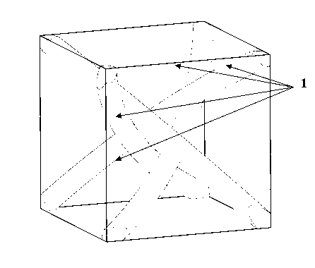 Three-dimensional prefabricating body of multi-shape section combination