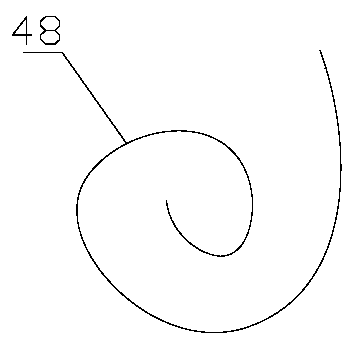 A double-sealing automatic retracting air bag valve mechanism