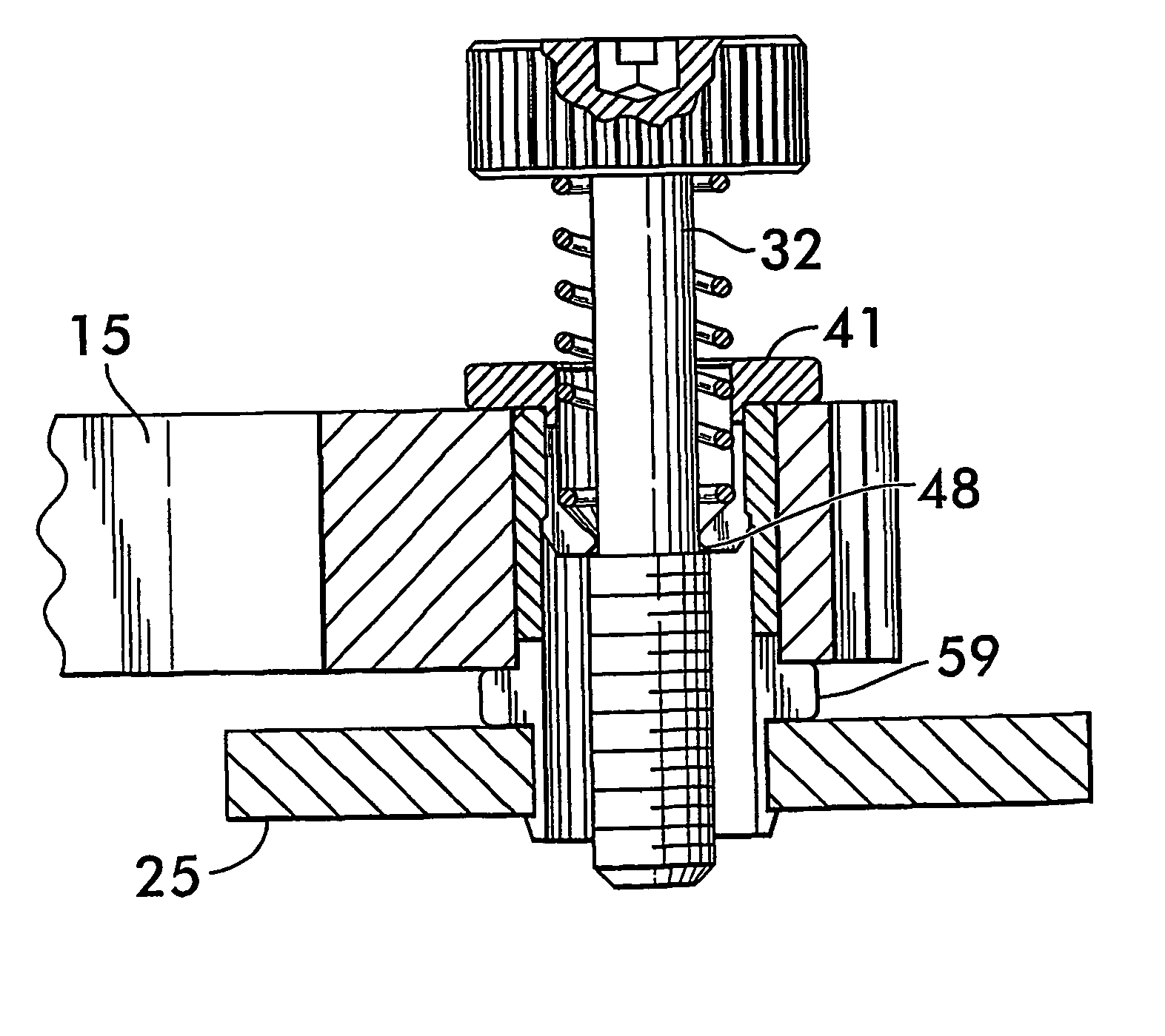 Two-part snap-together panel fastener