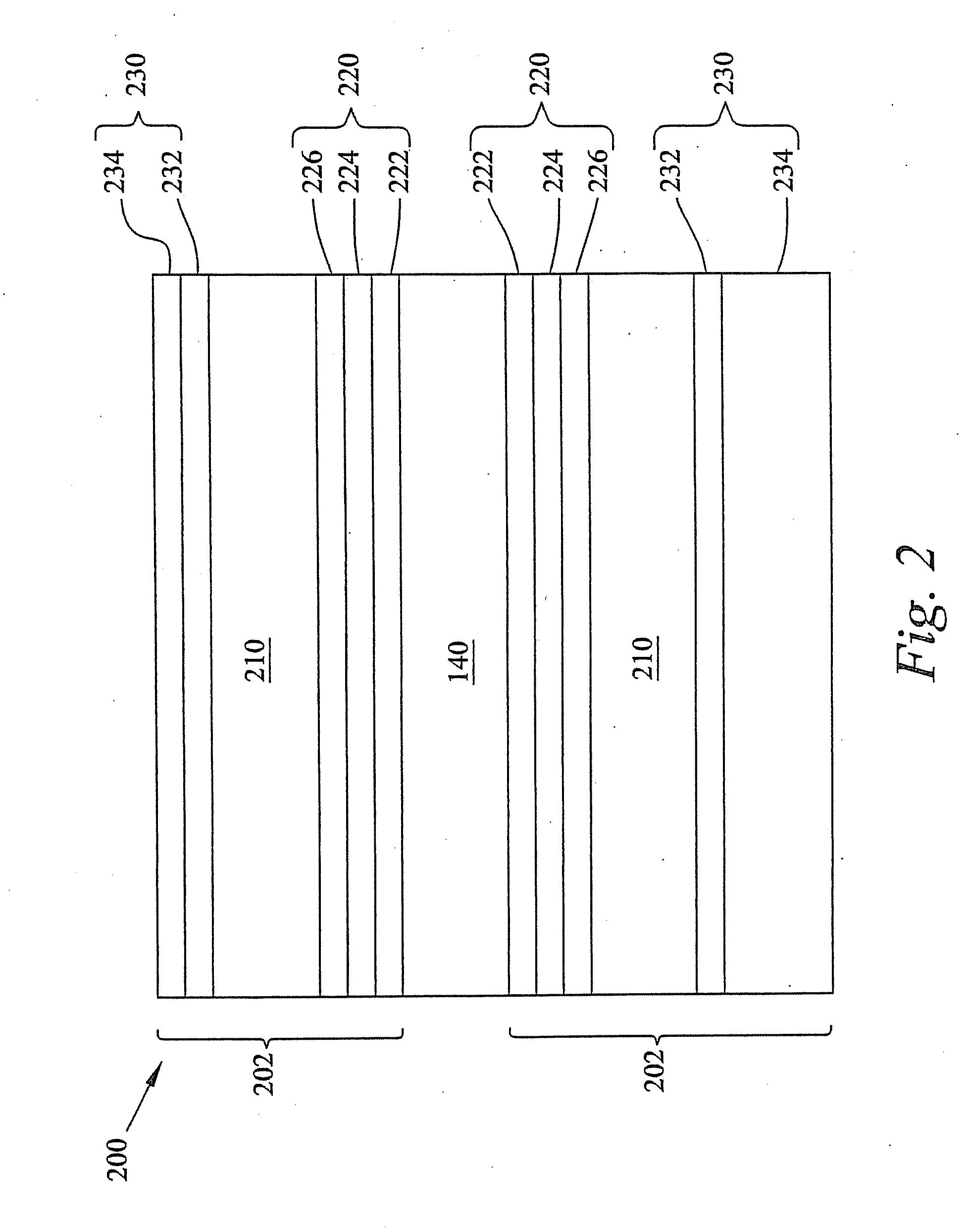 Multilayer coating package on flexible substrates for electro-optical devices