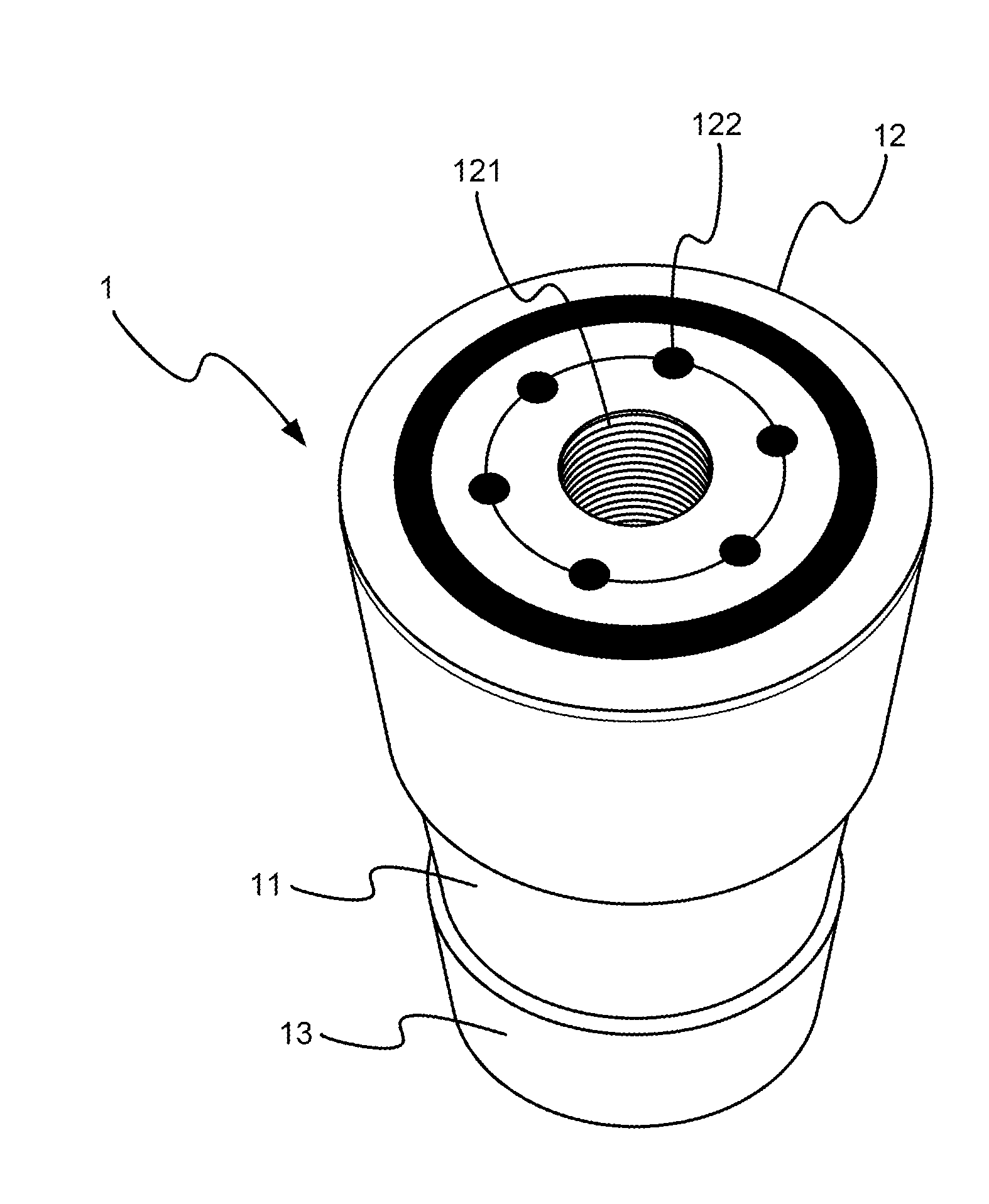 Porous Magnetic Filter Having Sensor