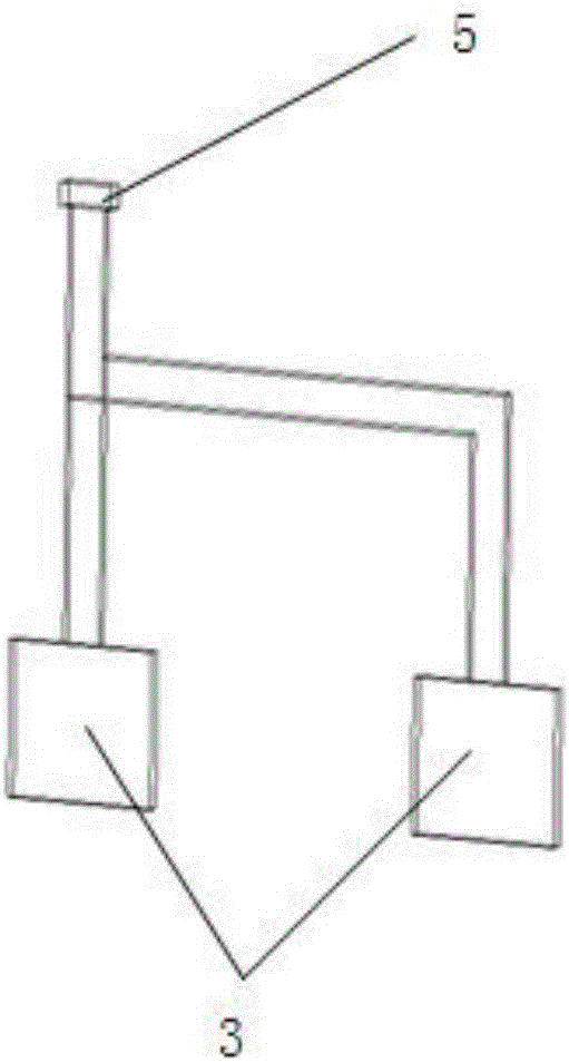 Temperature control system of power battery of electric automobile