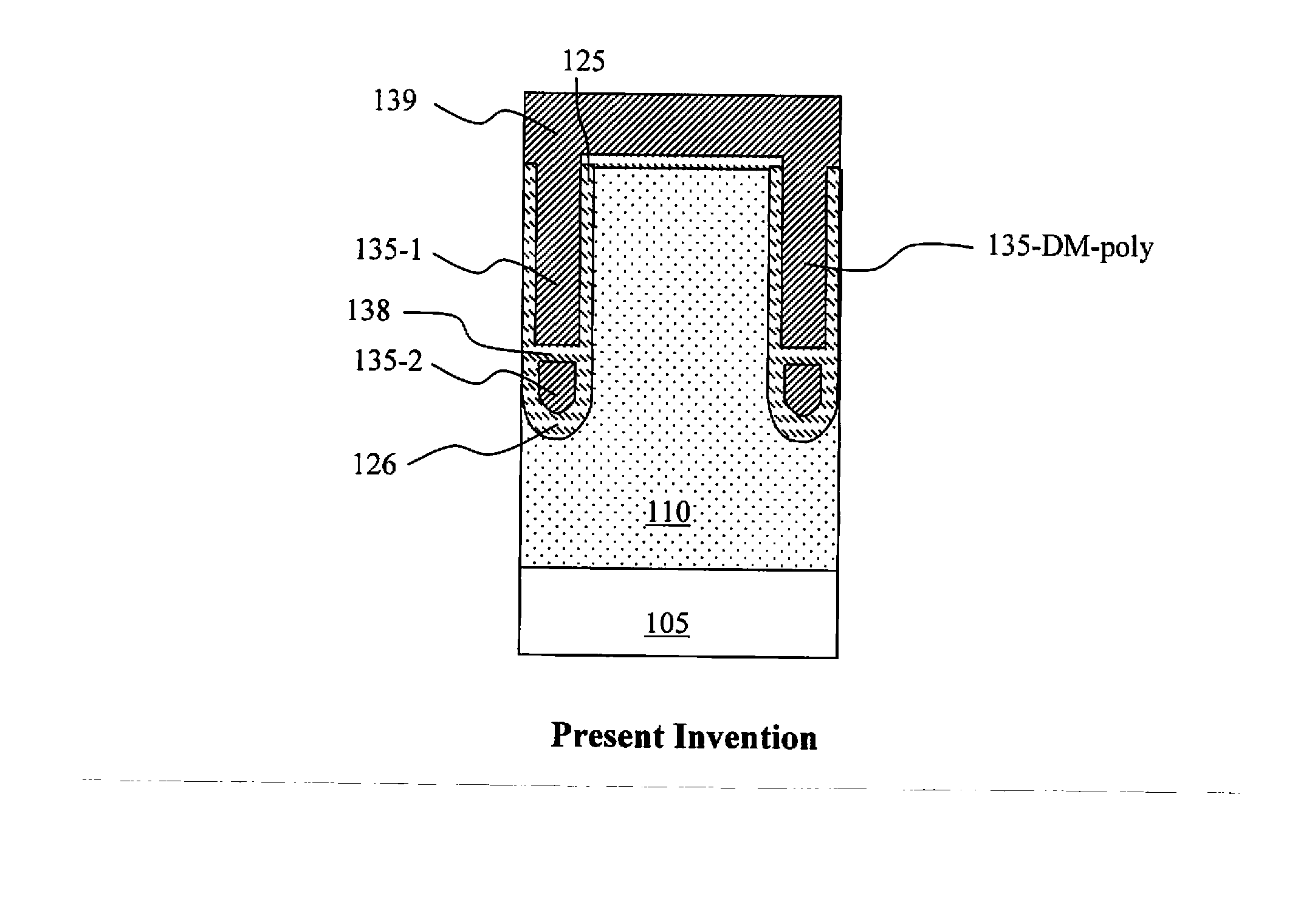 Dual-gate trench IGBT with buried floating p-type shield