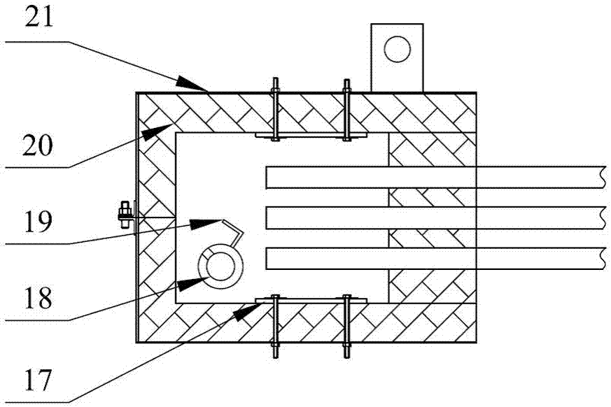 Water-gas dual-sealing heat treatment atmosphere furnace