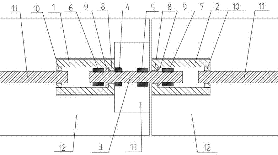 Novel fabricated building connecting piece