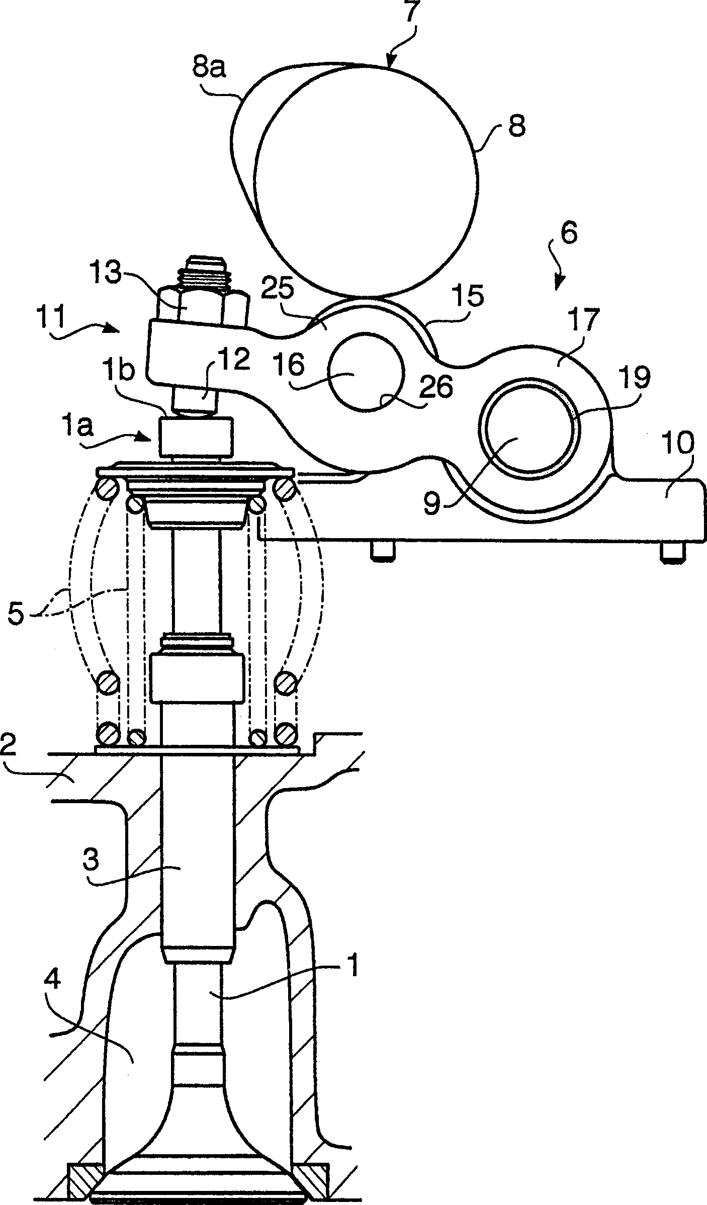 Rocker arm of IC engine