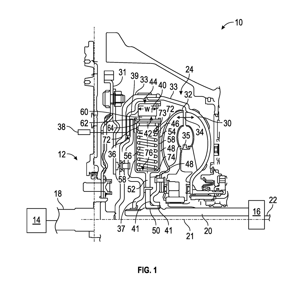 Torsional vibration absorption system