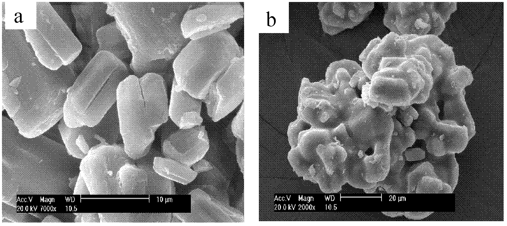 High-temperature-resistant nuclear-shell structure type flame retardant, and preparation method and application thereof