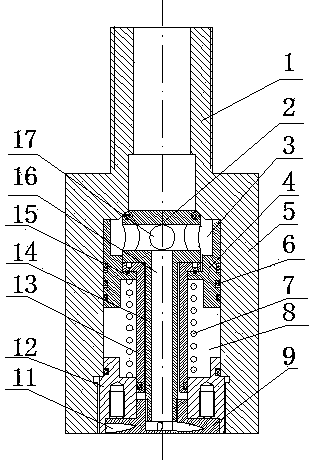 Rotating disc driving type rotary spraying device for ocean drilling platform pile shoe assistant lifting