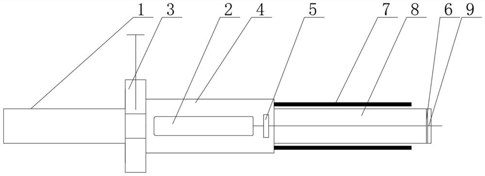 Ultrahigh-pressure and high-temperature rock core sample transfer system and working process thereof