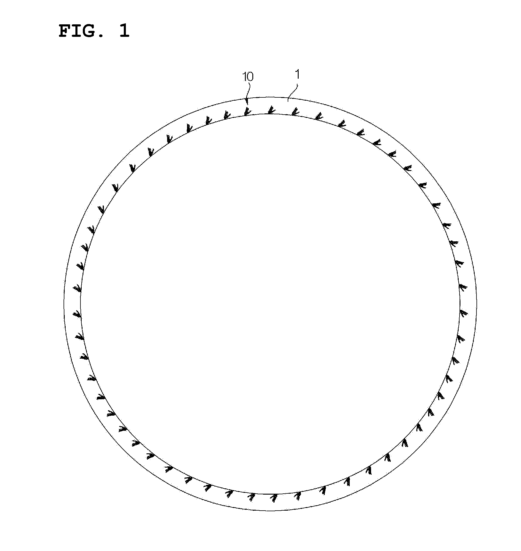 Method for determining pitches of cooling pins for a pneumatic tire and pneumatic tire including cooling pins arranged by the same