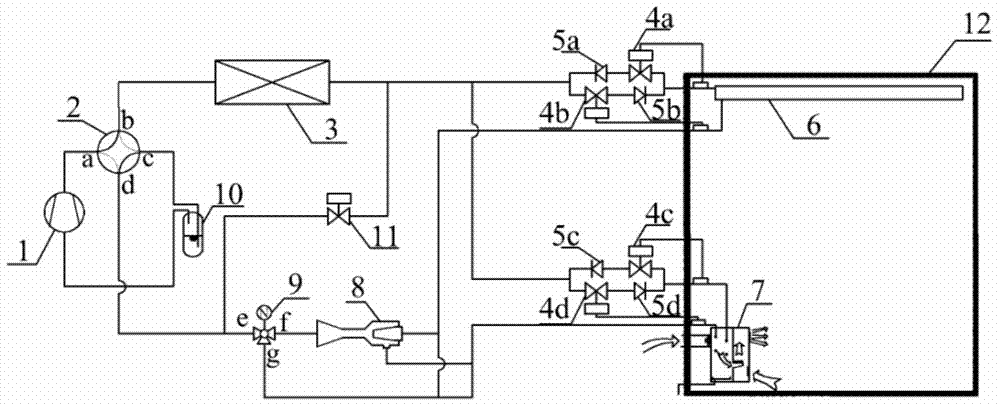 Dual-temperature radiation heat pump type room air conditioner capable of processing fresh air