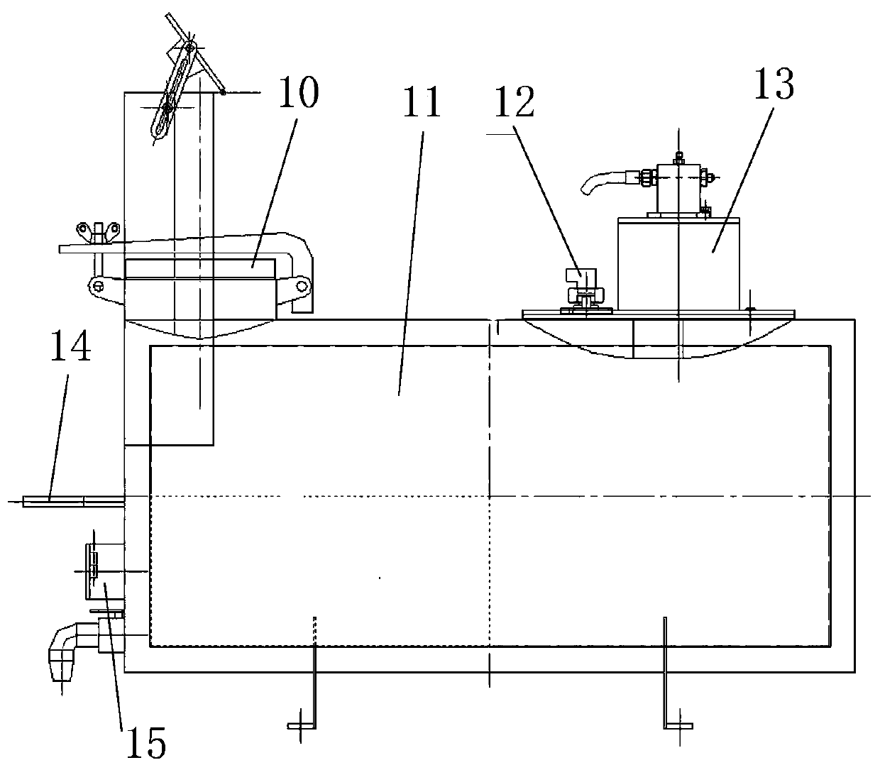 Comprehensive maintenance vehicle for asphalt pavement