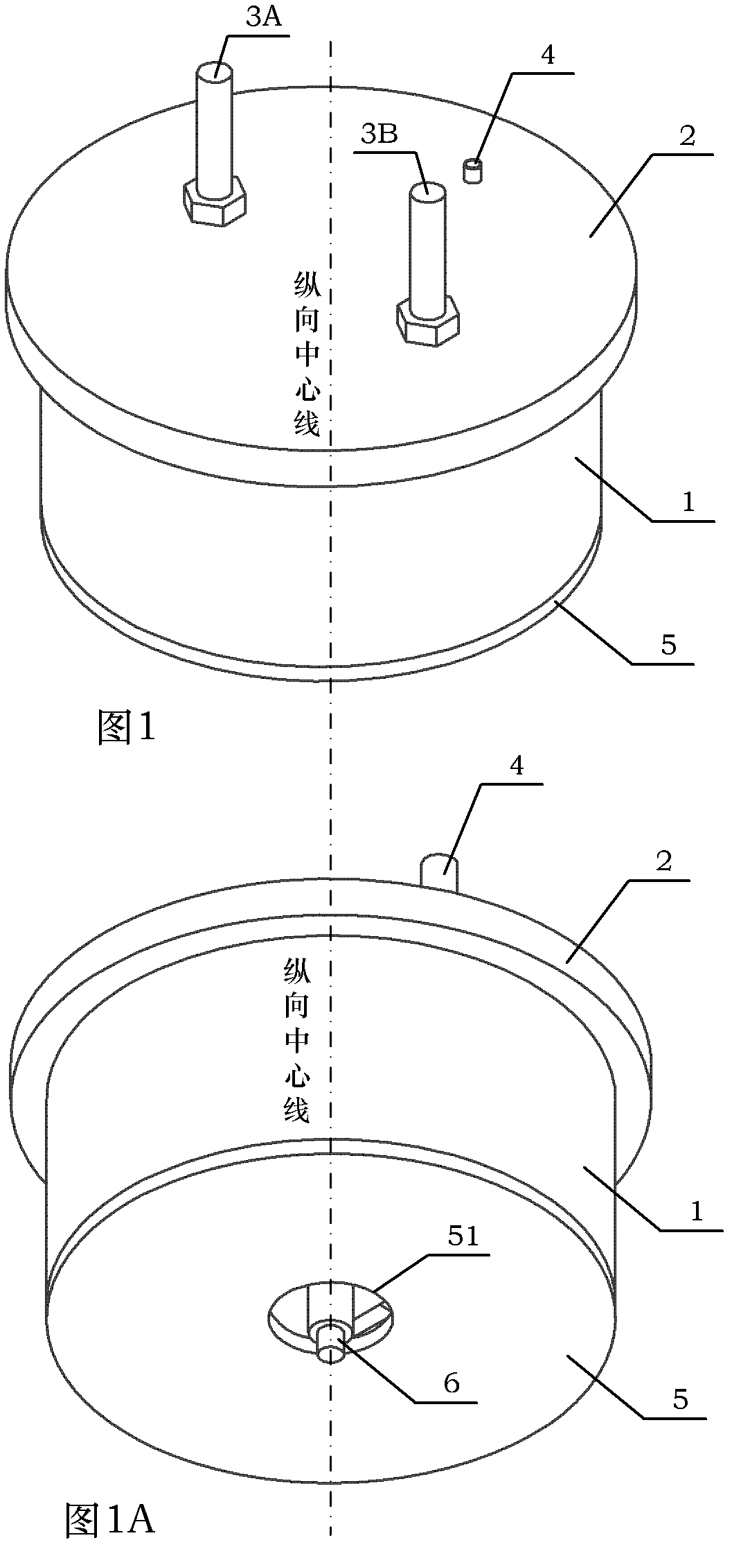 Non-polar hydrogen mixed gas DC (direct-current) arc extinction system for DC contactor