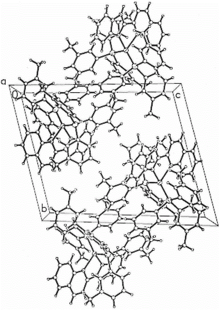 Crystalline benzimidazolyl quinoline cuprous complex luminescent material