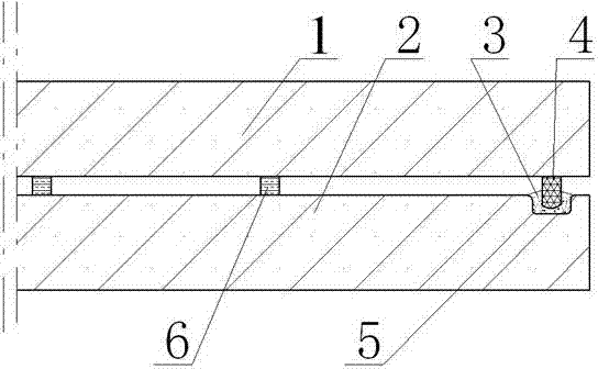 Planar vacuum glass welded by metal solders in microwave manner and subjected to edge sealing by groove, and manufacturing method of glass