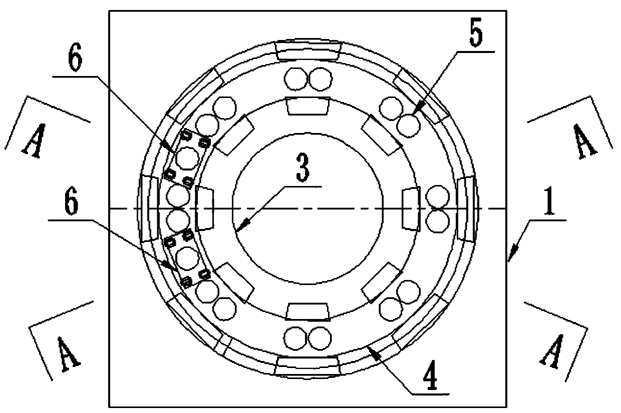 Active control method for horizontal bridge turner construction