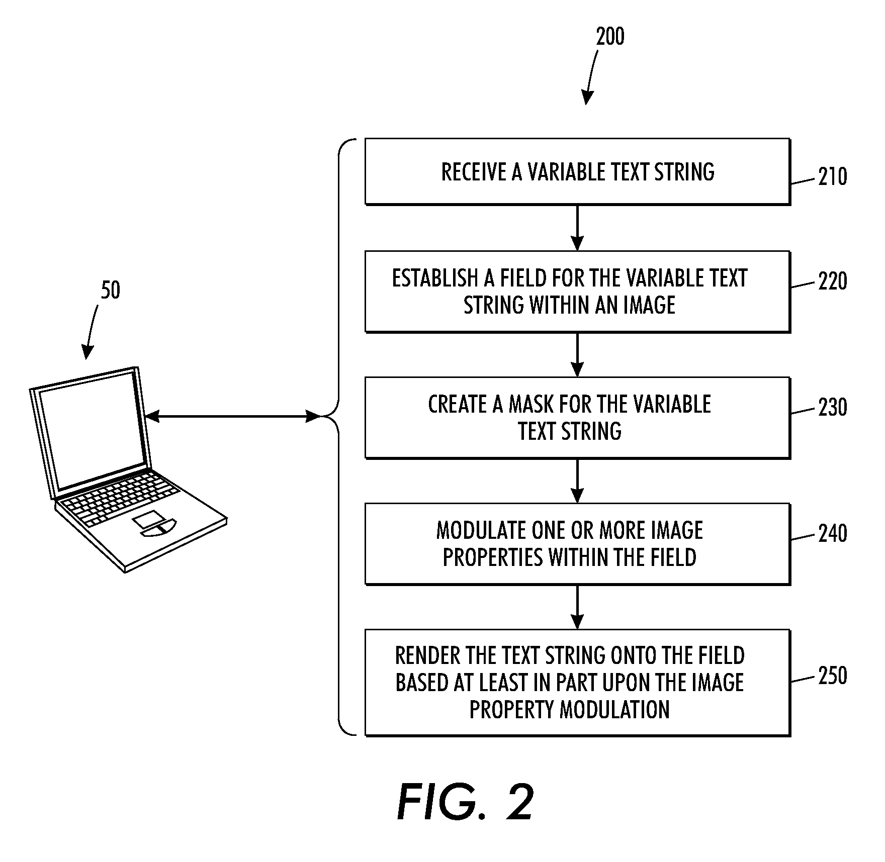 Systems and methods for text-based personalization of images