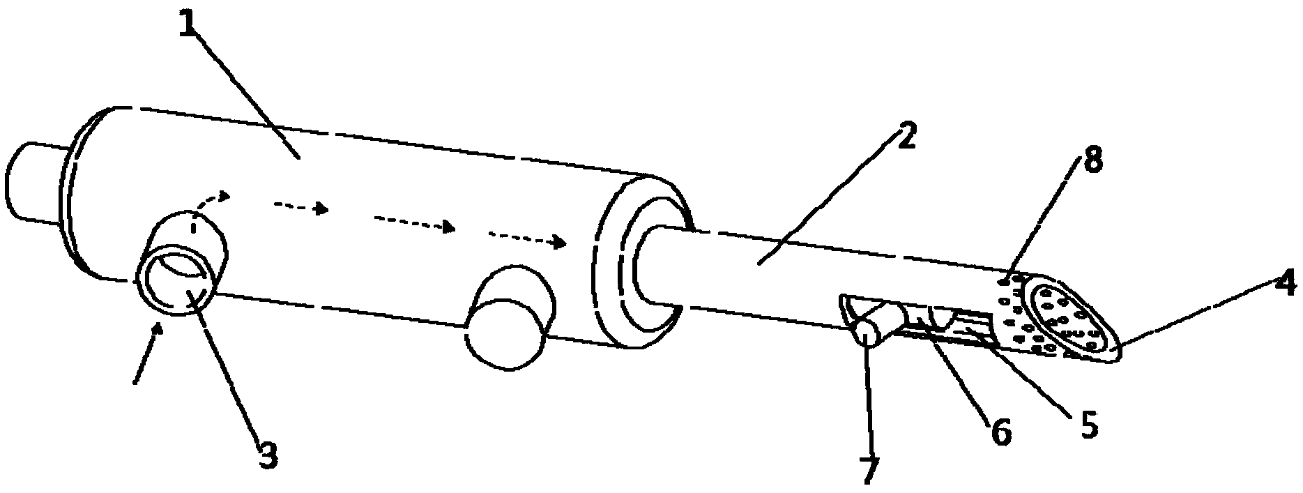 Aseptic sampling device for biological sample