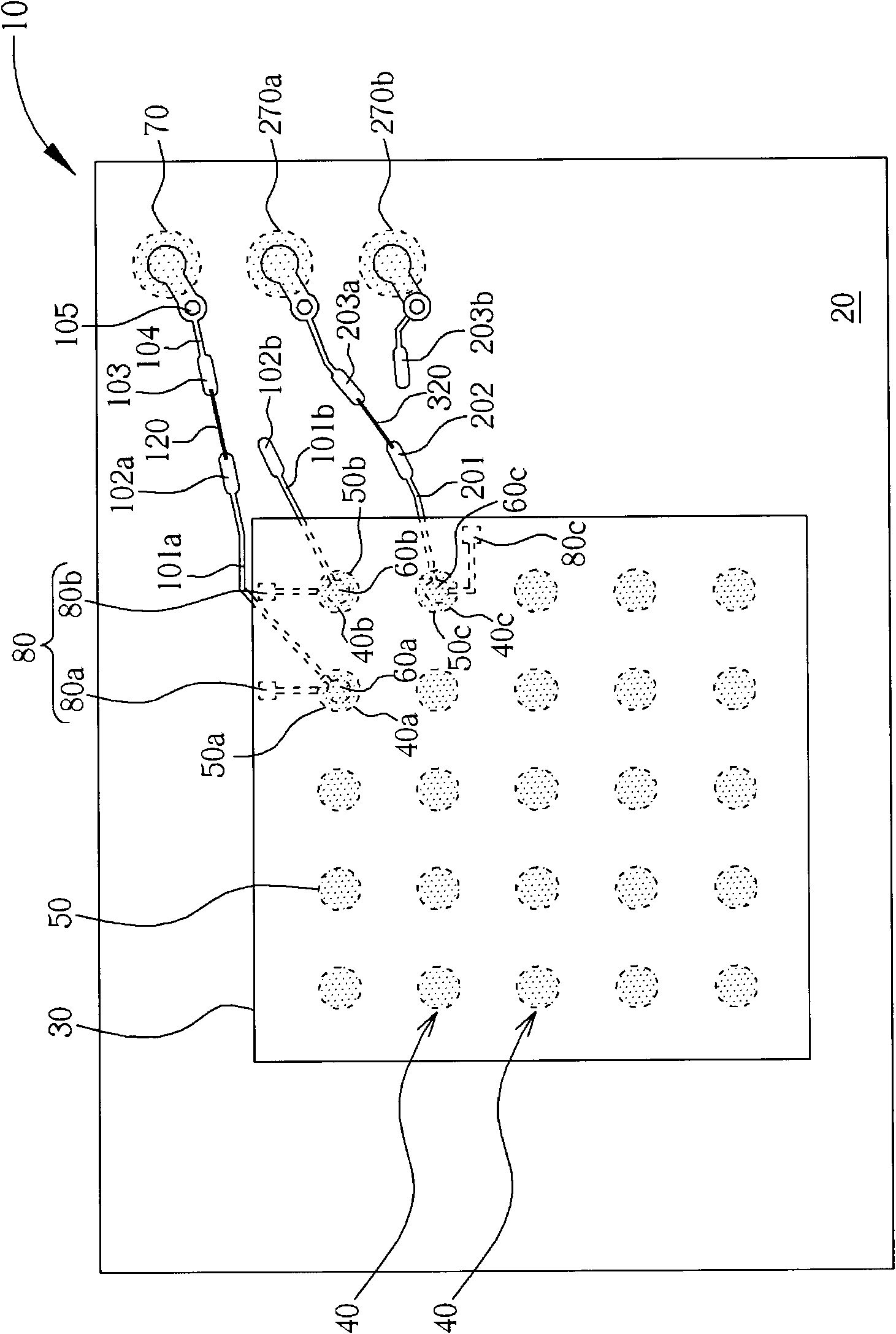 Semiconductor flip chip package