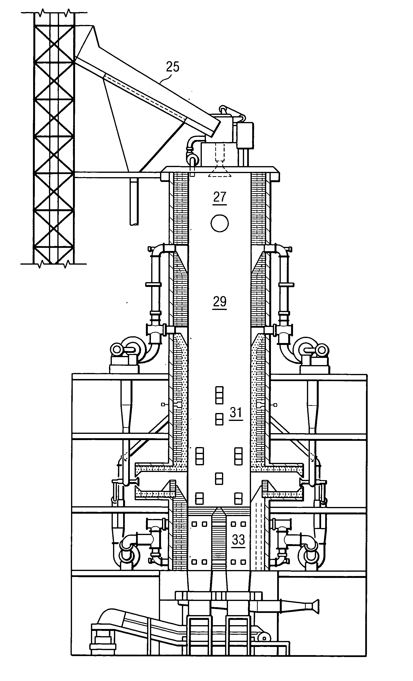 Method of improving NOx emissions control in rotary preheater mineral kilns