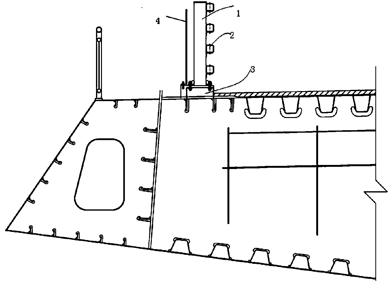 A Streamlined Box Girder Eddy Vibration Suppression Structure