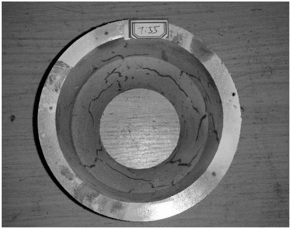 Cast titanium alloy applicable to 560 DEG C-650 DEG C