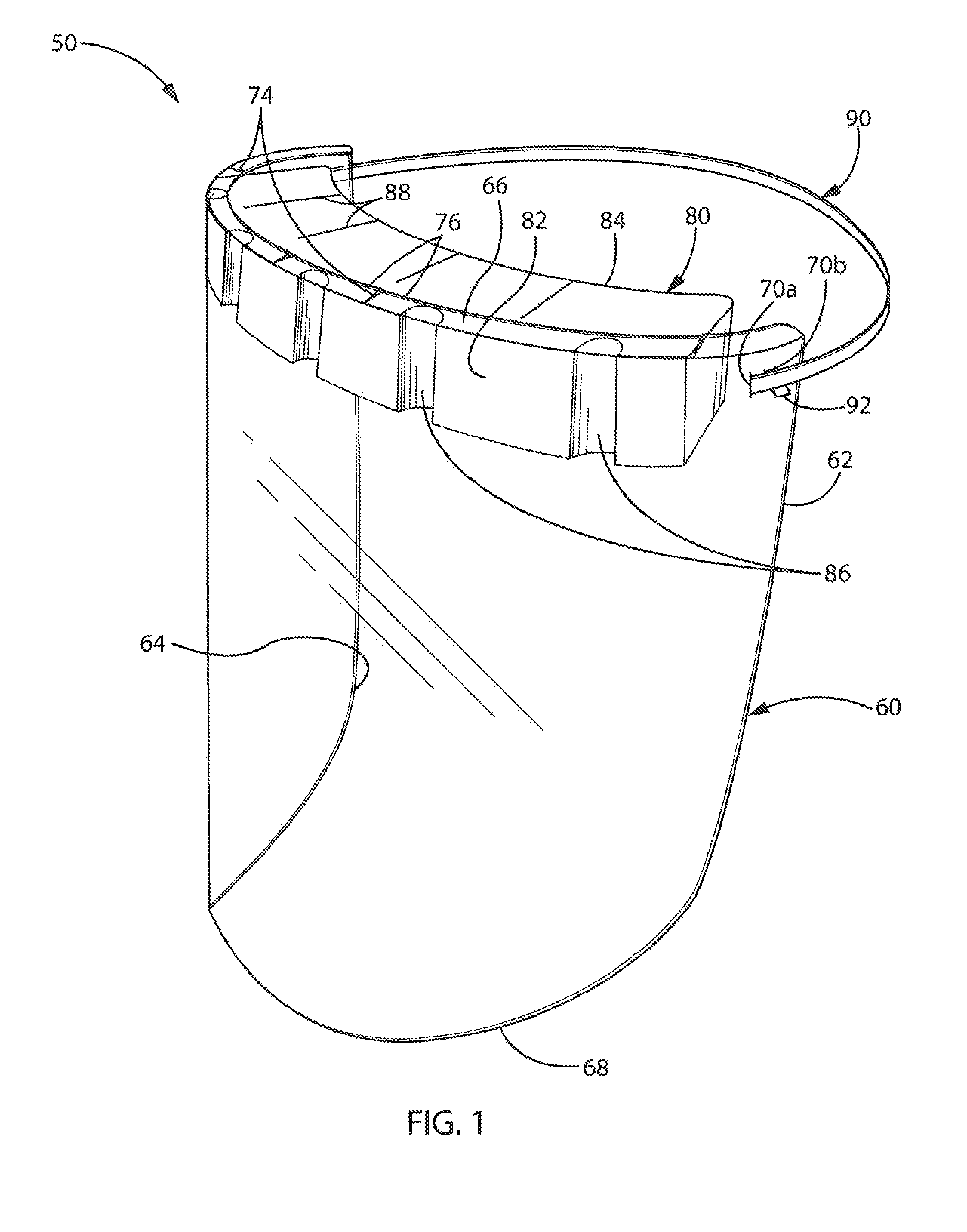 Disposable face shield