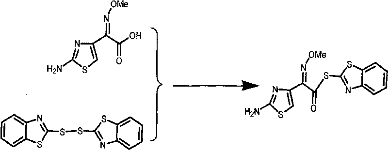 Method for synthesizing AE-active ester