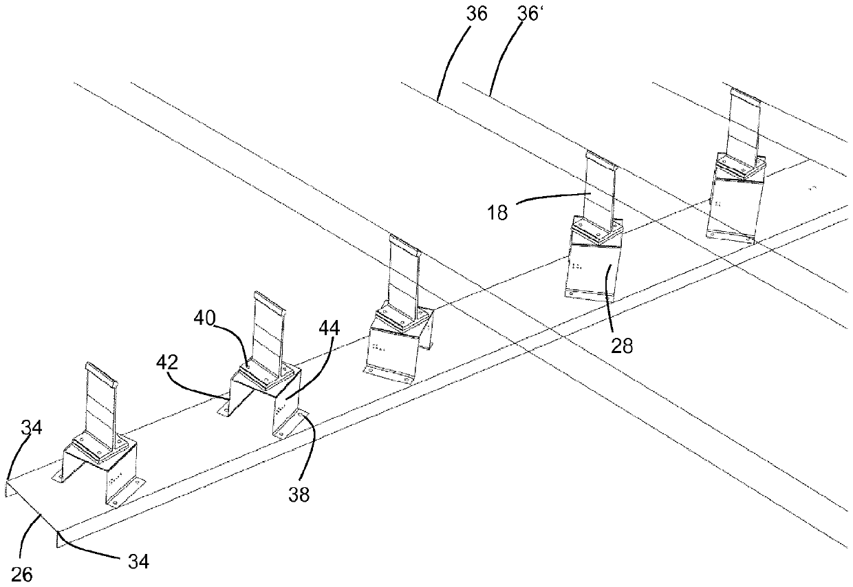 Building skin and method for erecting a building skin