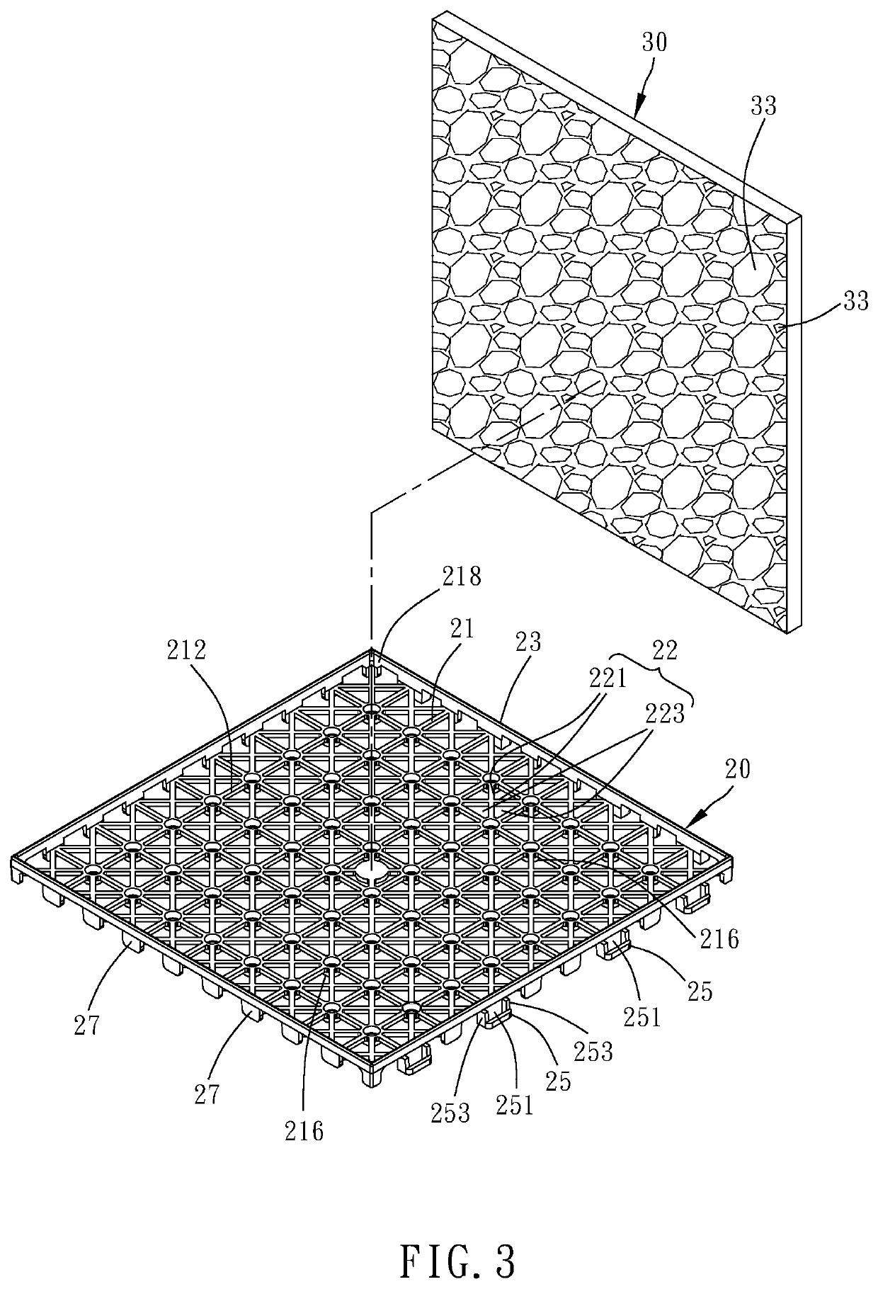 Floor mat with damp-proof effect