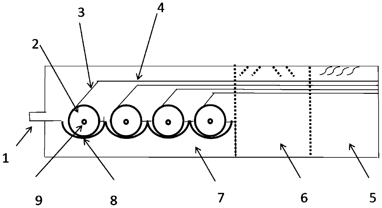 Method for extracting latex by extremely-strong electric field roller pole