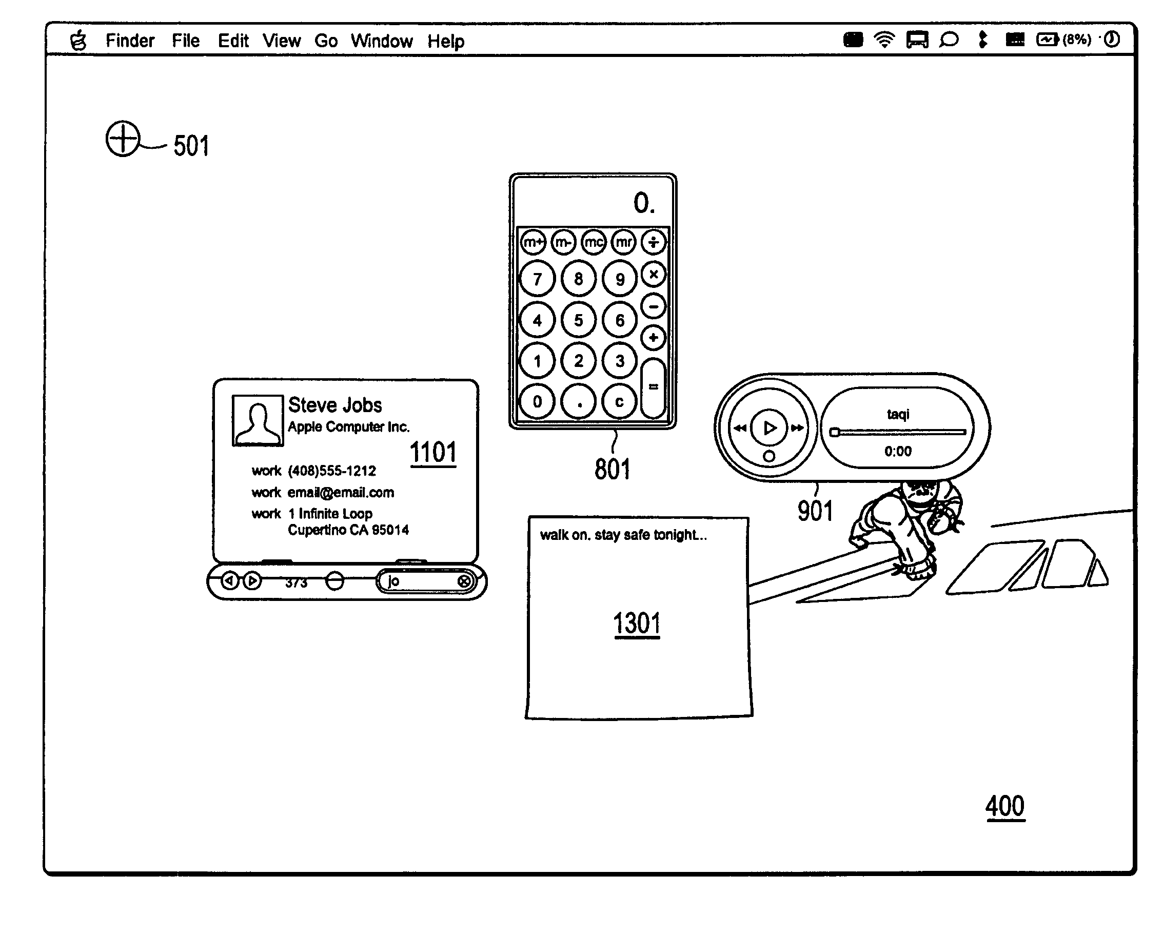 Unified interest layer for user interface