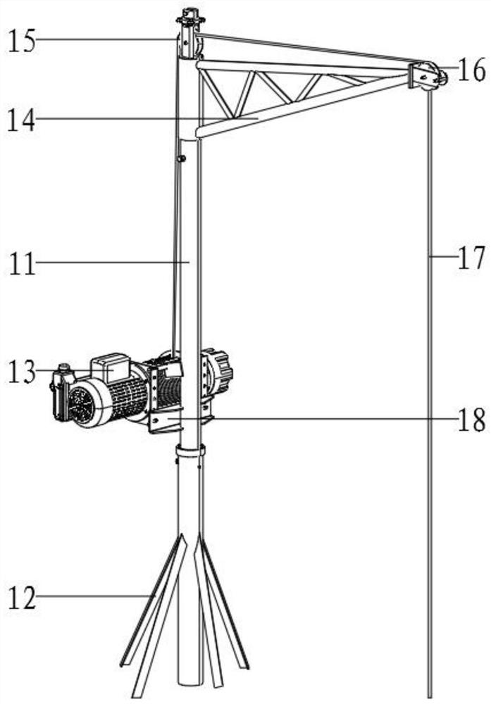 Building dustproof curtain and working method thereof