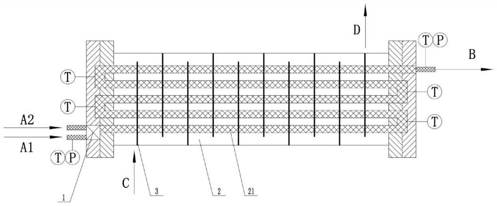 Method for synthesizing polylactic acid by adopting large-channel continuous flow microreactor