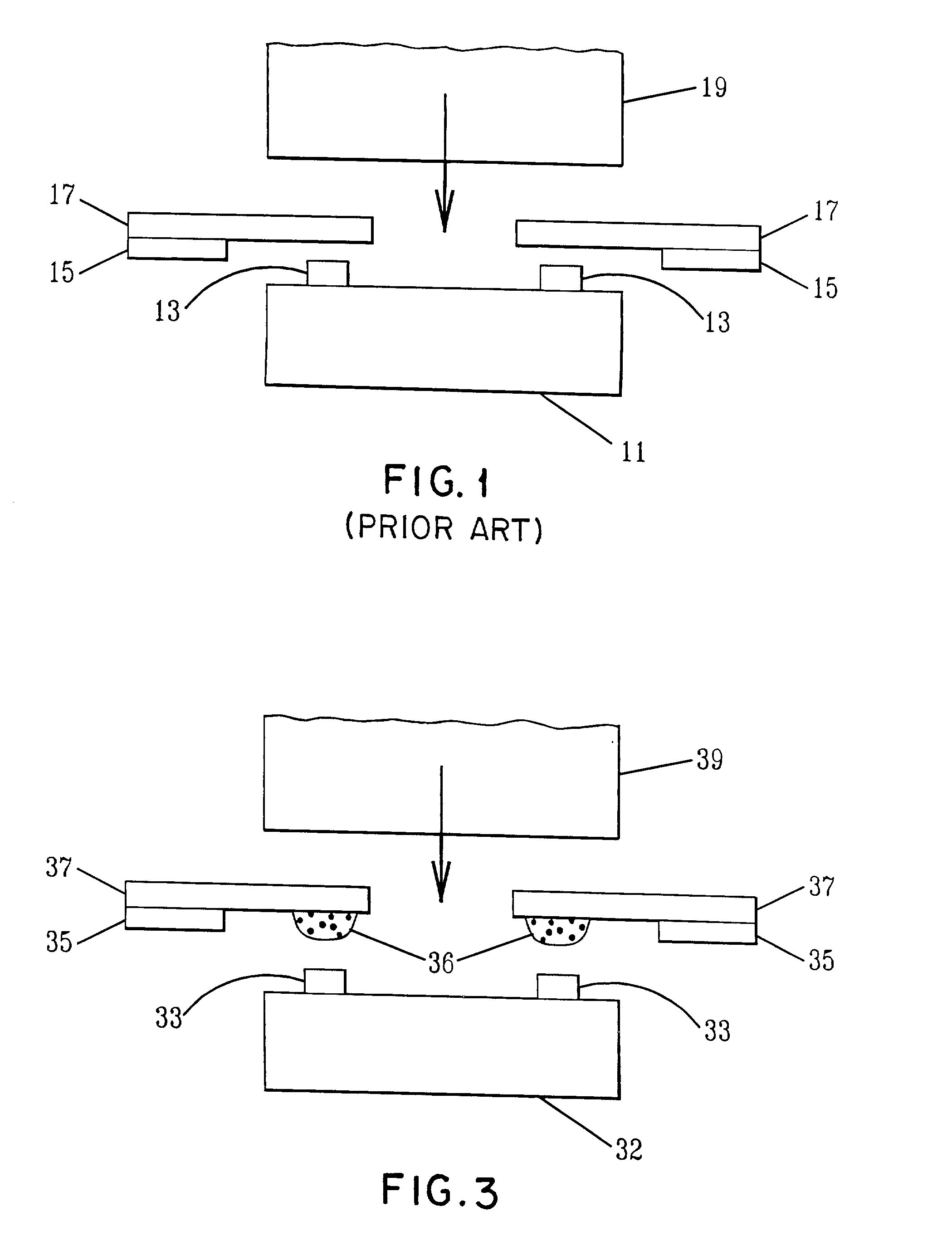 Interconnections with electrically conductive adhesives: structures, materials, method and their applications