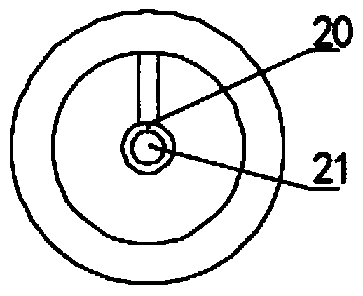 Tea oil production raw material smashing device