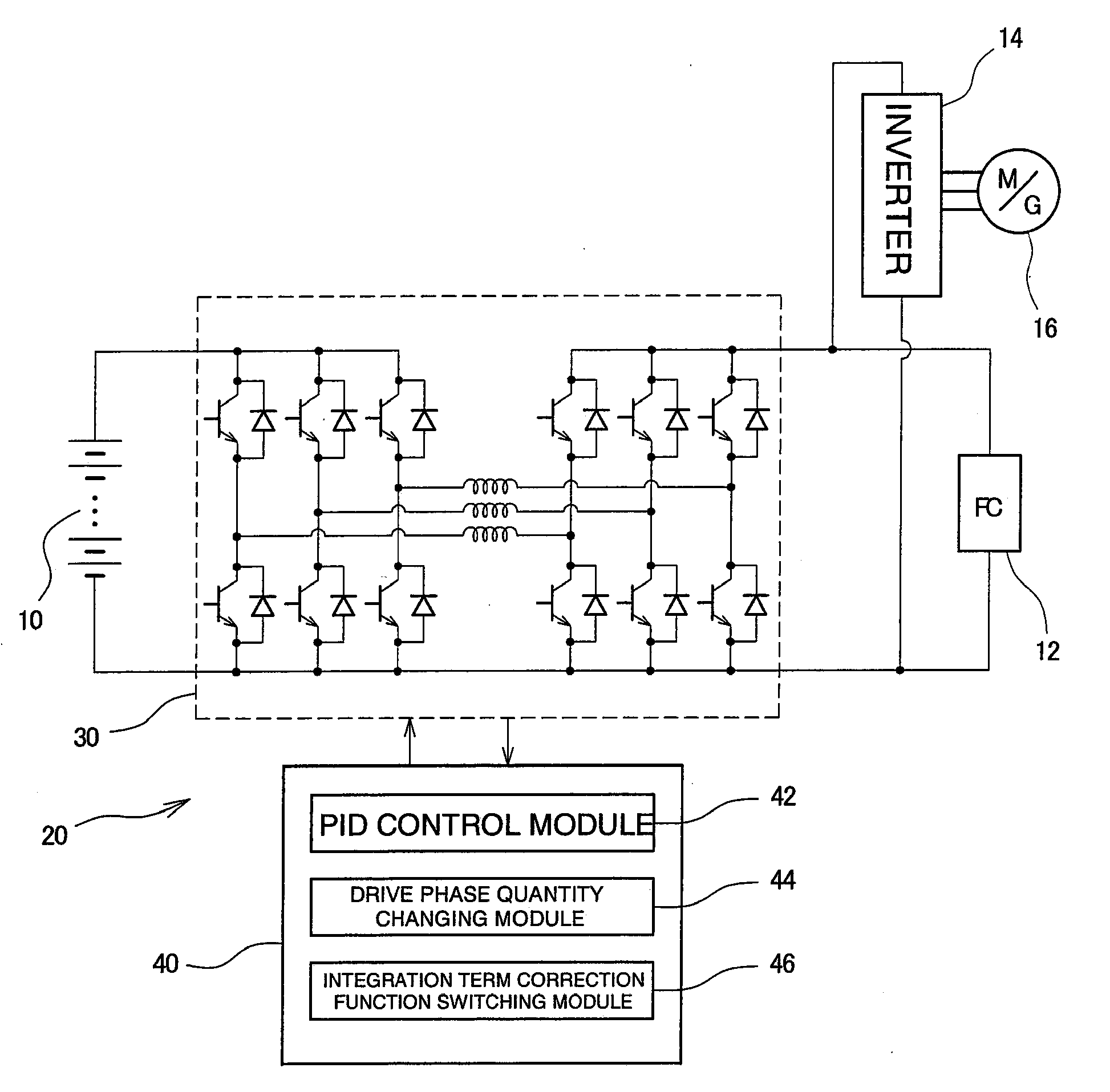 Converter control device