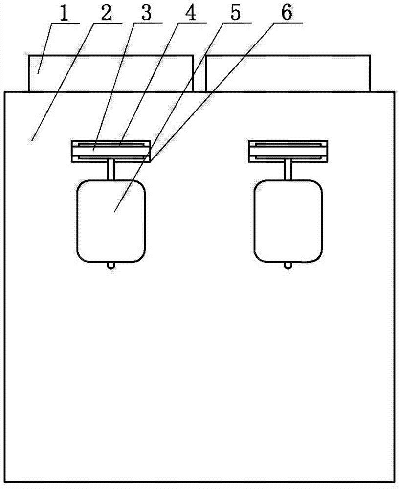 External valve water cooling system cooling tower of fan motor