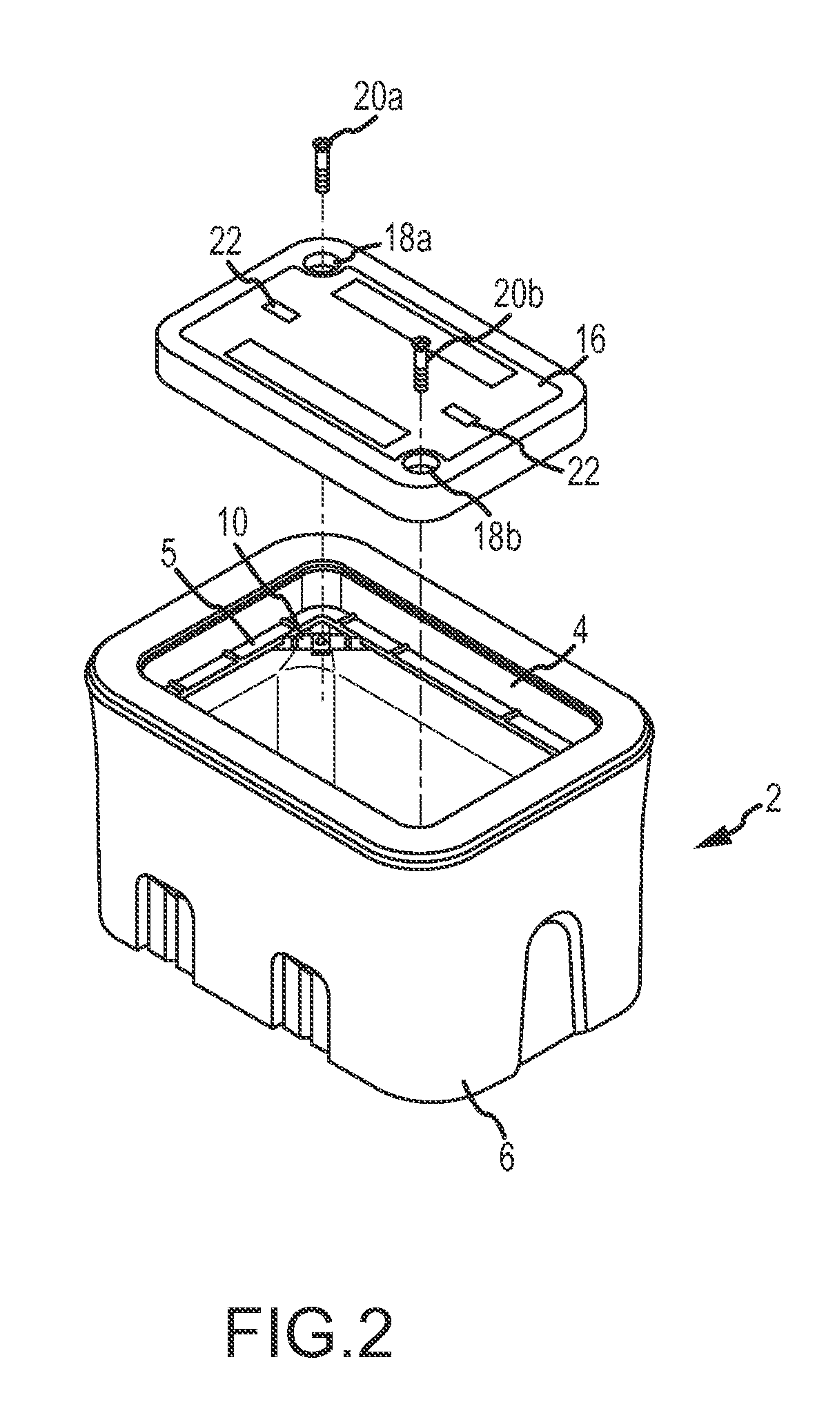 Locking subgrade vault