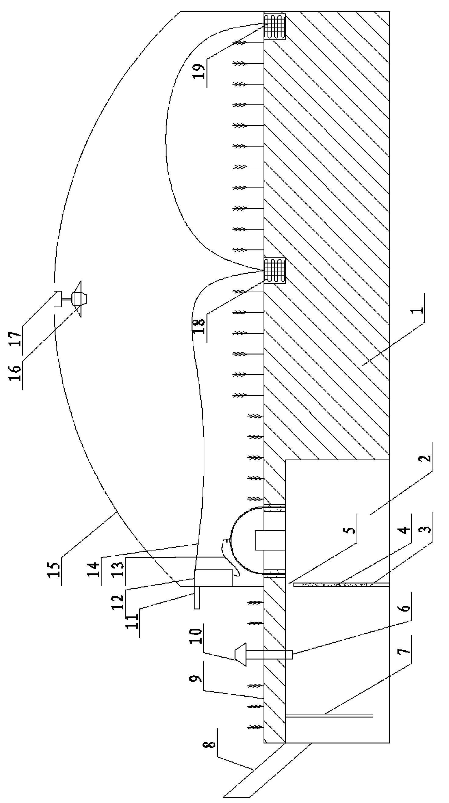 Methane greenhouse system