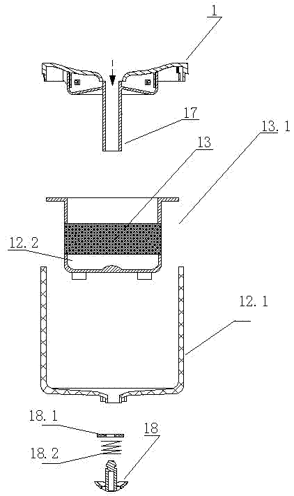 Coffeepot filter device and method thereof