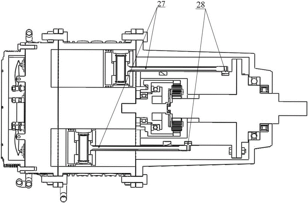 Cylinder cam engine without bent axle