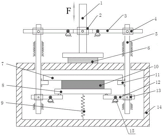 Passive compression type self-adaption vibration damper