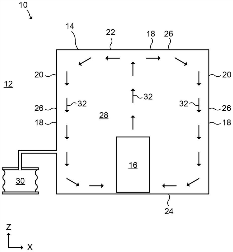 Heat exchanging arrangement and subsea electronic system