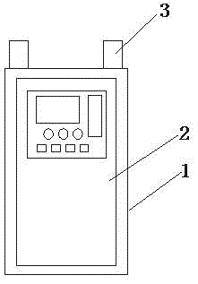 Power distribution cabinet with intelligent monitoring temperature control function