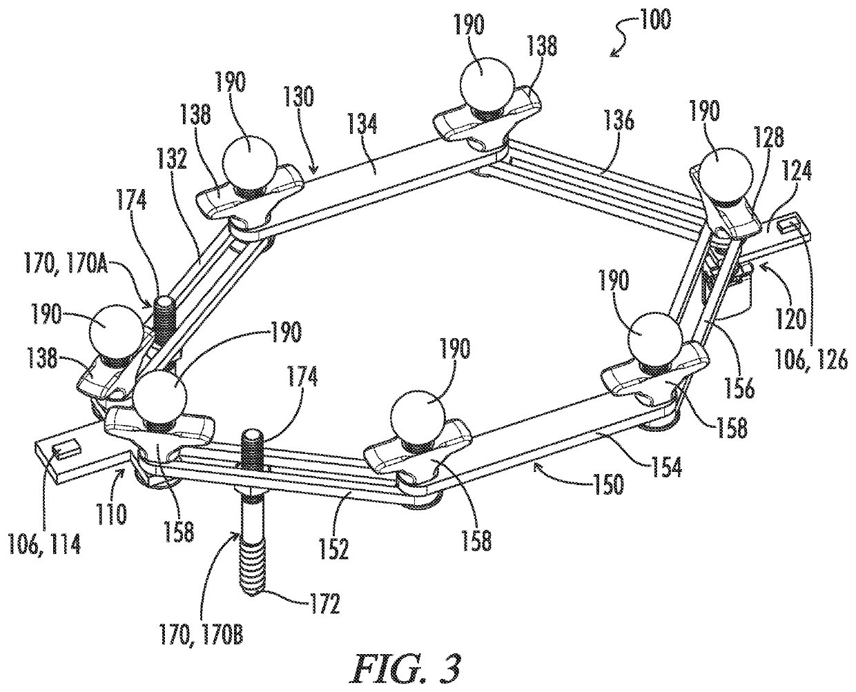 Spinal stabilization apparatus for the detection and prevention of a loss of robotic accuracy and method thereof