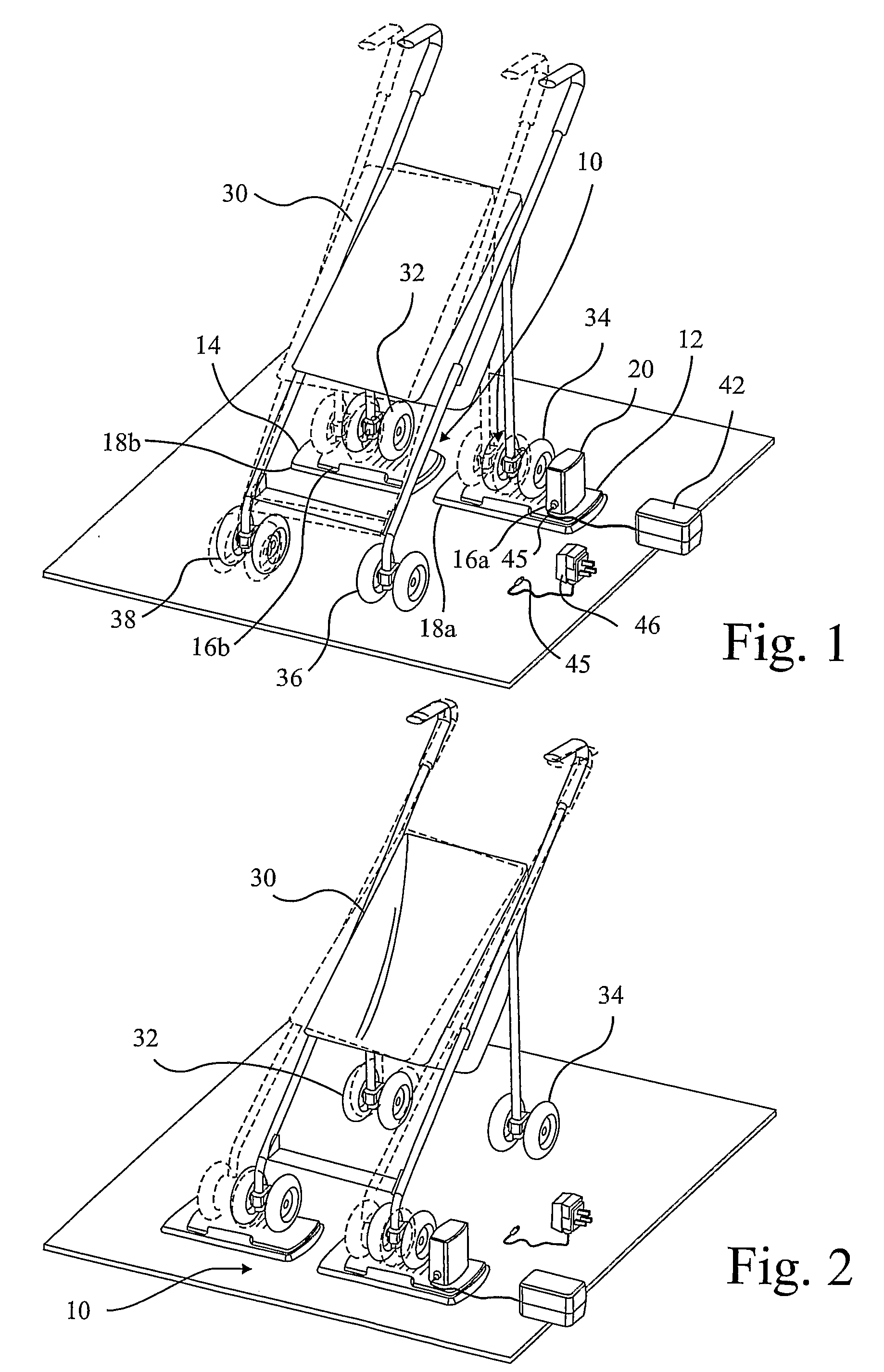 Infant Stroller Rocking Device