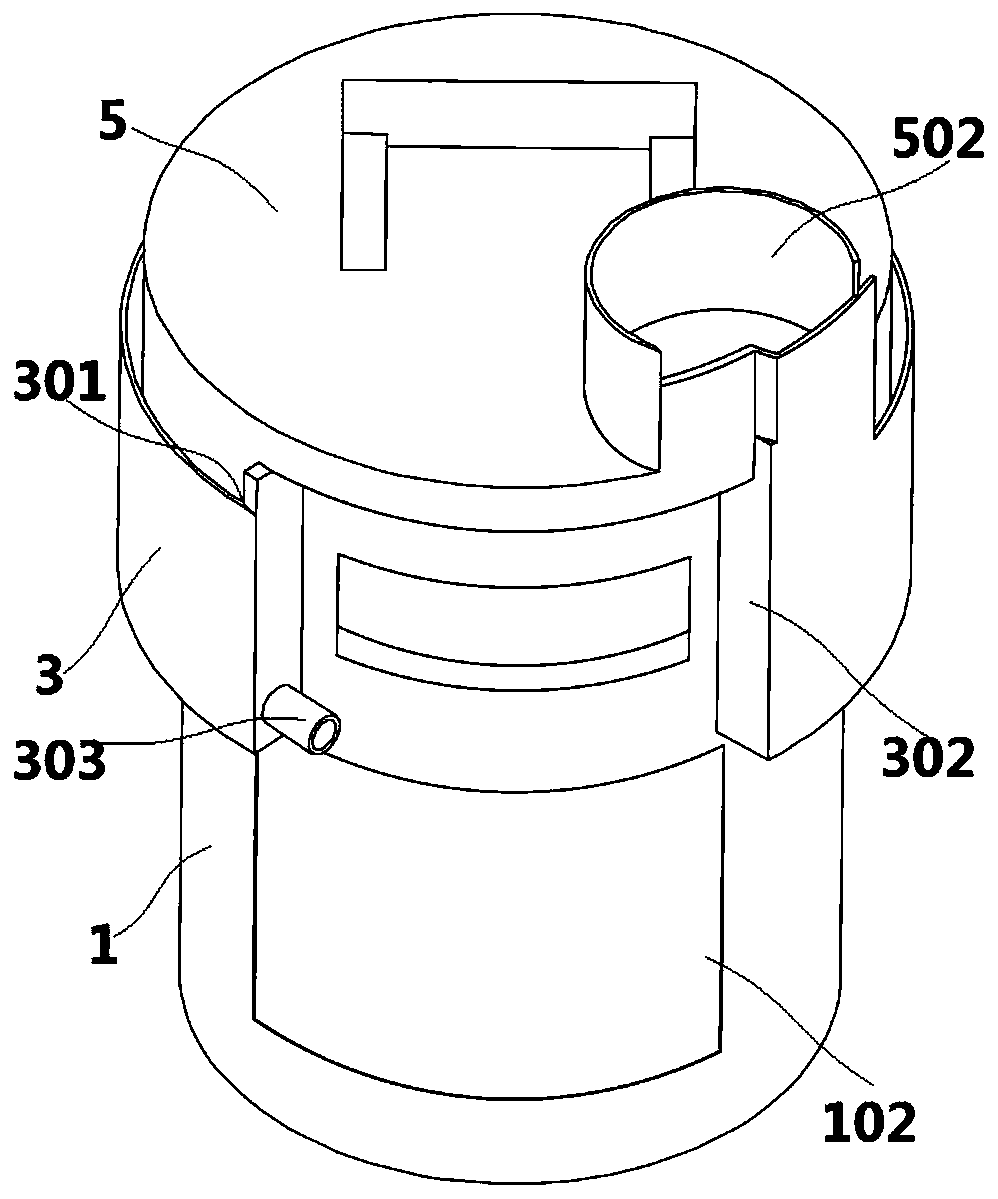 A paper burner for paper incineration